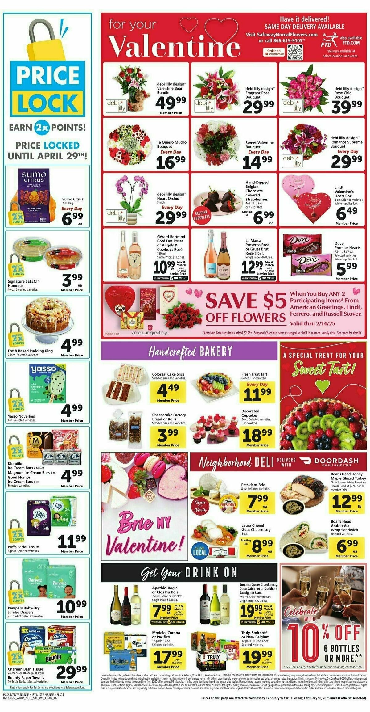 Safeway Weekly Ad from February 12