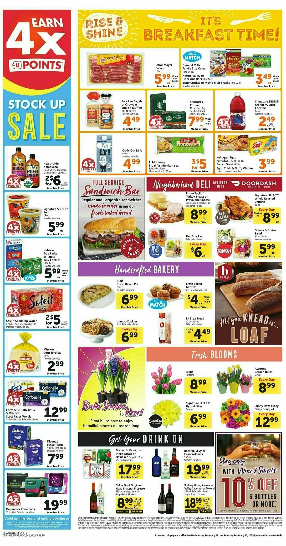 Safeway Weekly Ad from February 19