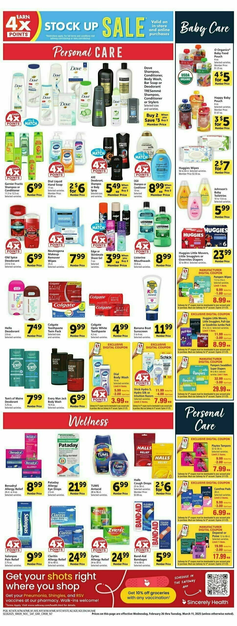 Safeway Weekly Ad from February 26