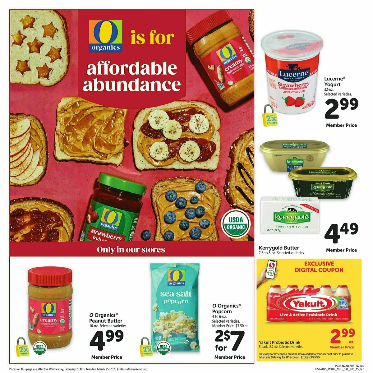 Safeway Big Book of Savings Weekly Ad from February 26