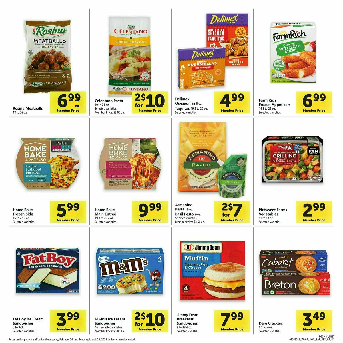 Safeway Big Book of Savings Weekly Ad from February 26