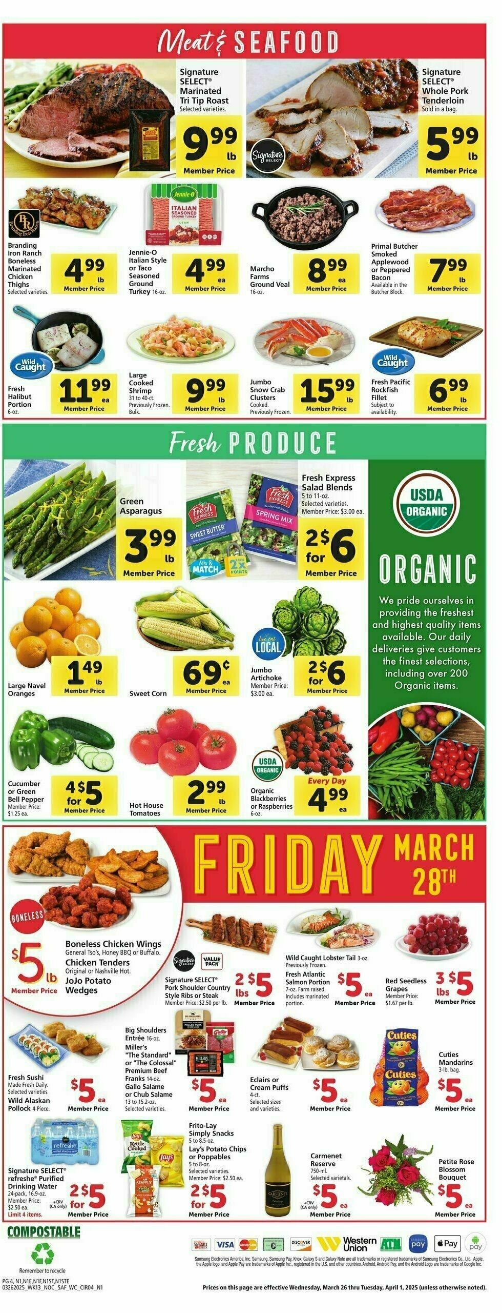 Safeway Weekly Ad from March 26