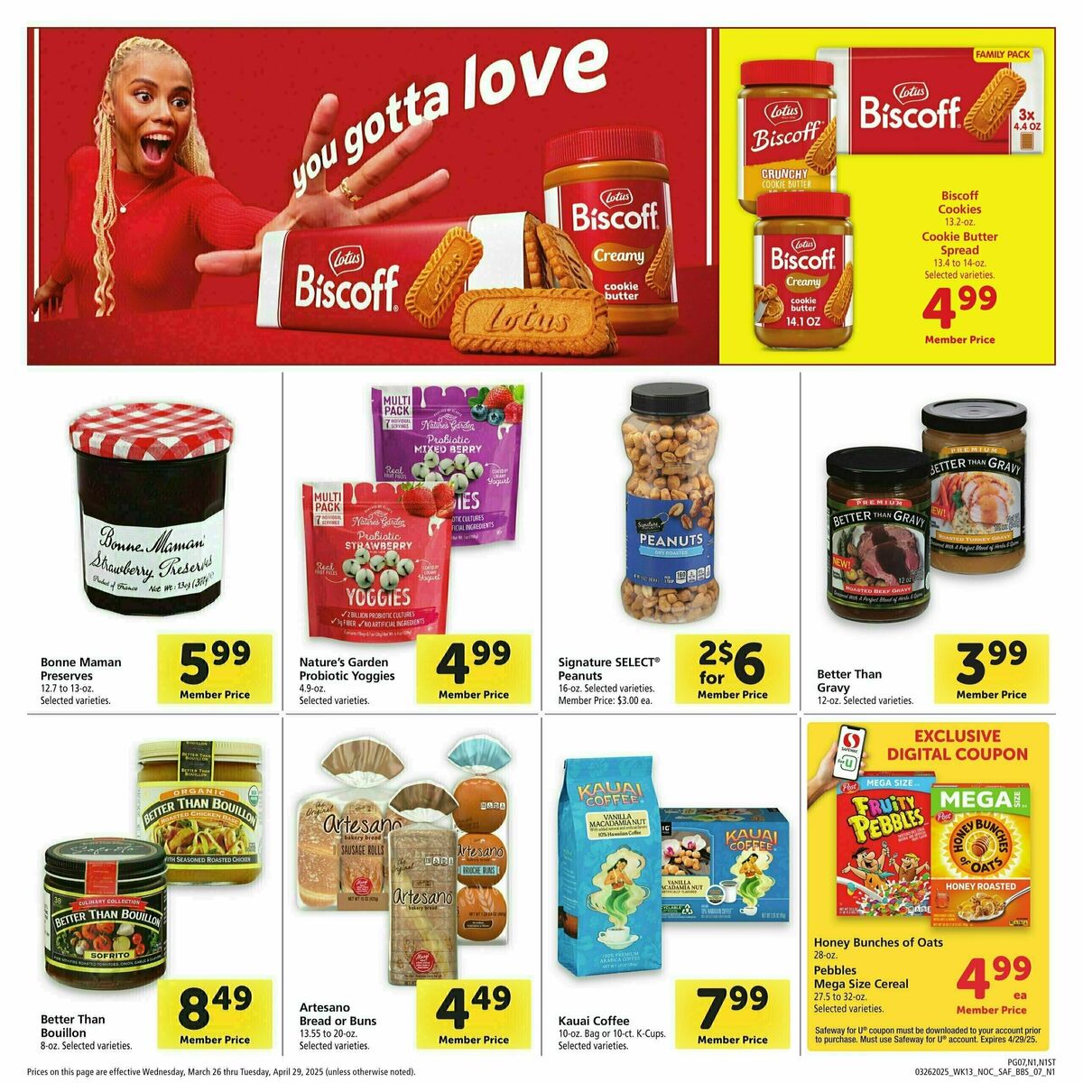 Safeway Big Book of Savings Weekly Ad from March 26