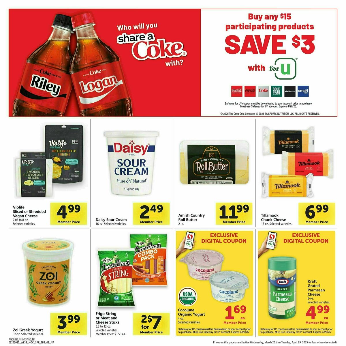 Safeway Big Book of Savings Weekly Ad from March 26