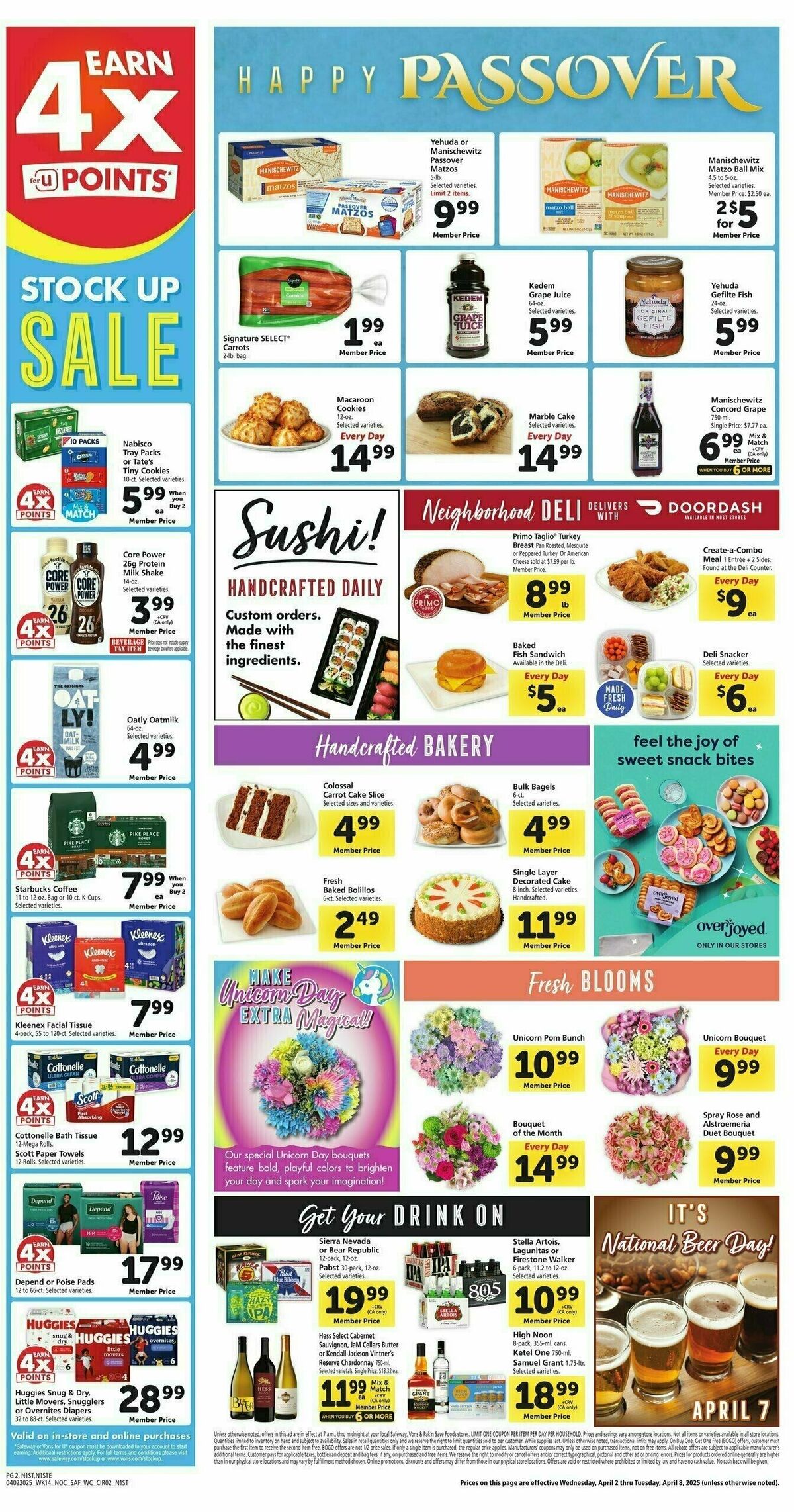 Safeway Weekly Ad from April 2