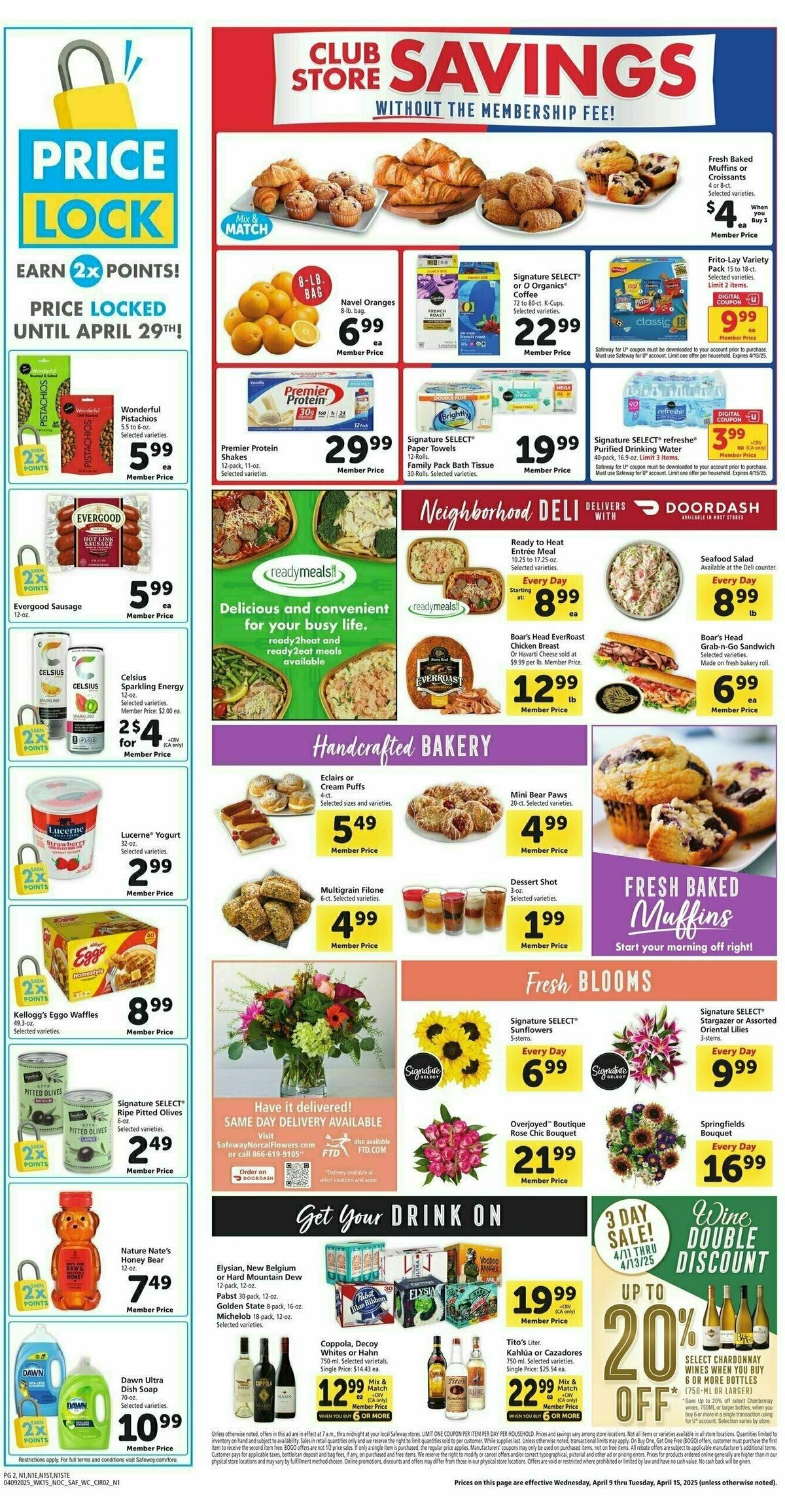 Safeway Weekly Ad from April 9