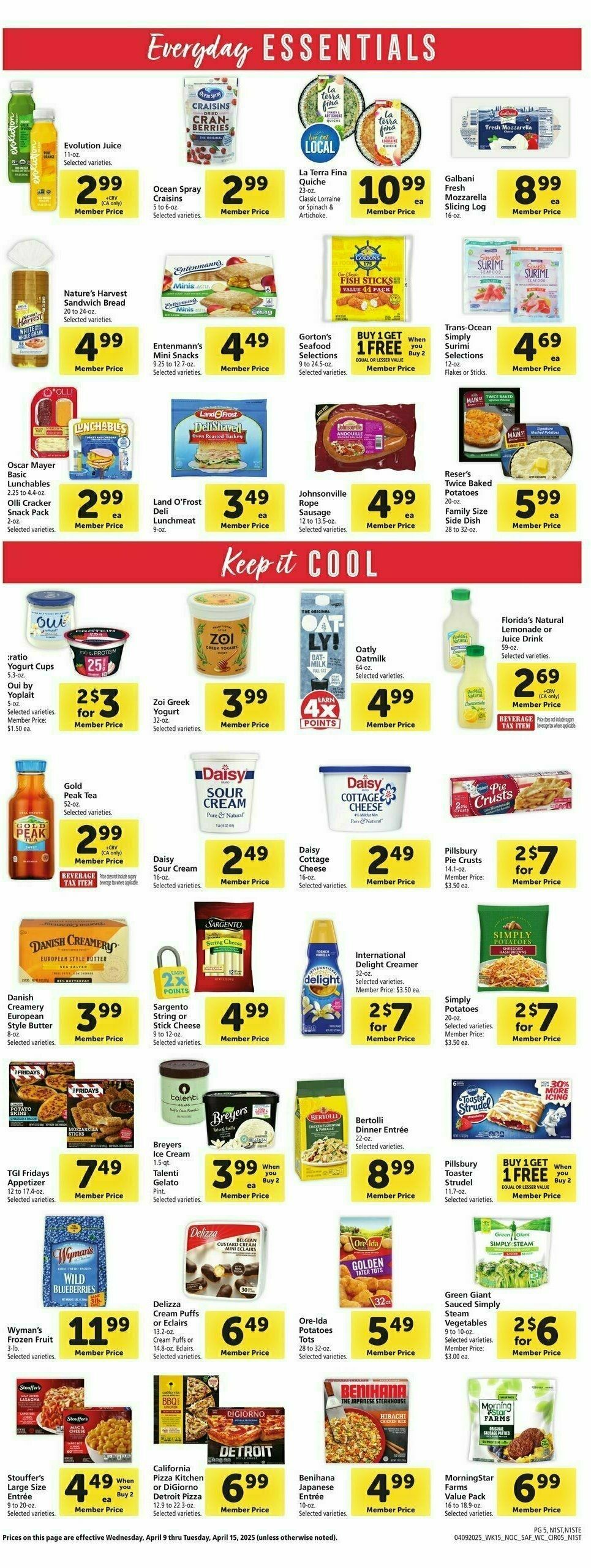 Safeway Weekly Ad from April 9