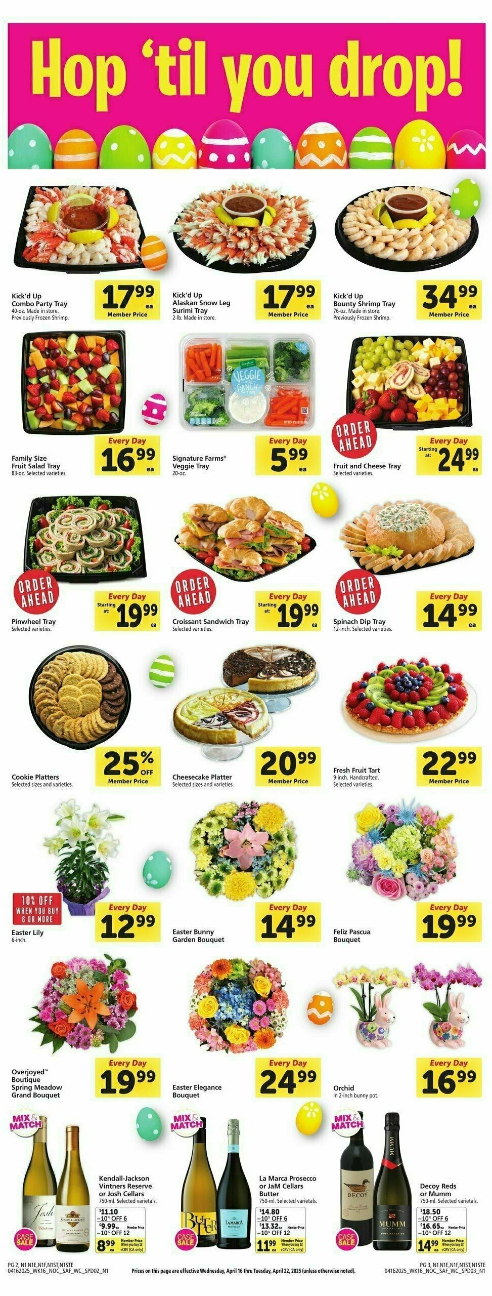Safeway Weekly Ad from April 16