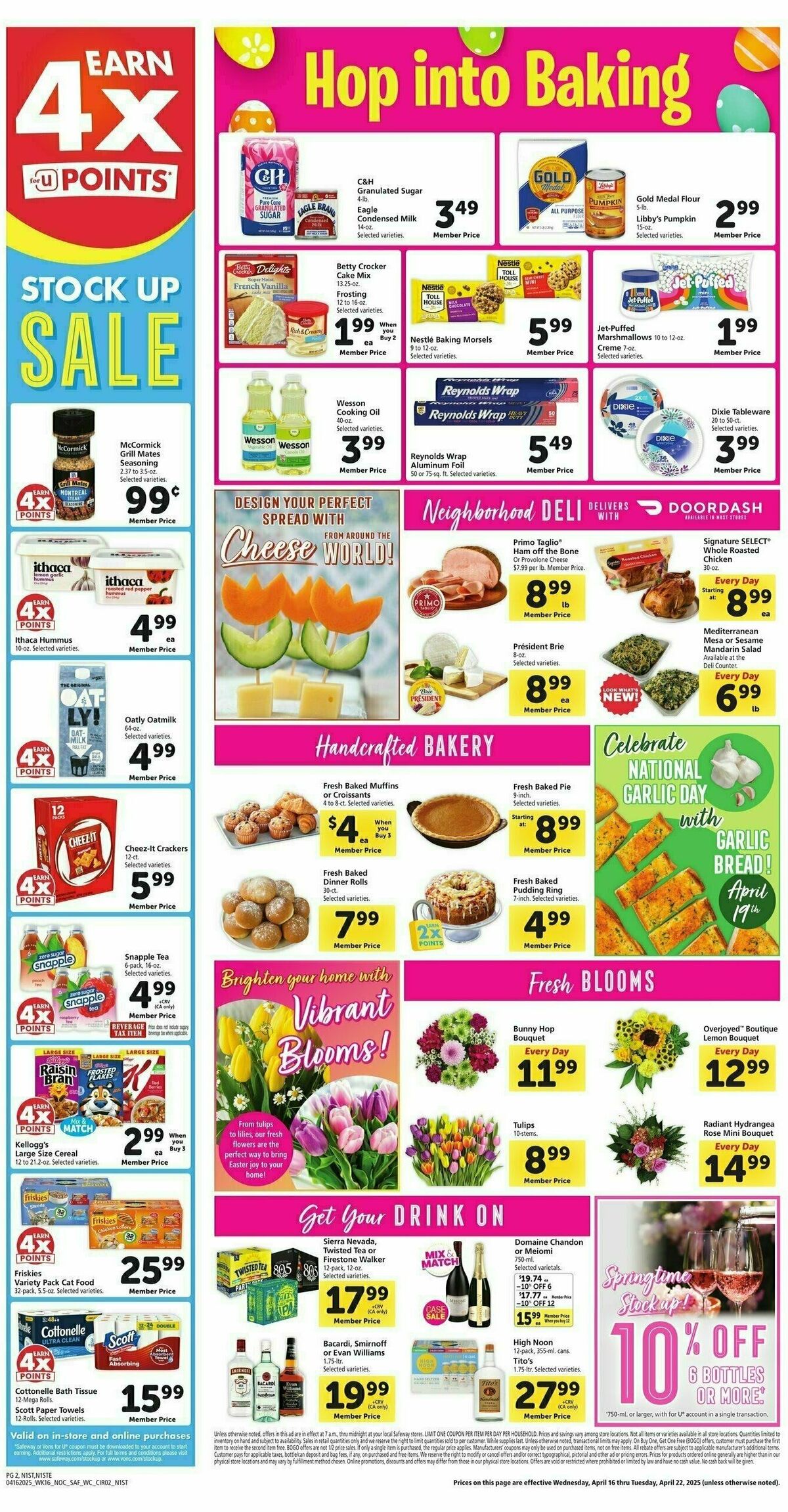 Safeway Weekly Ad from April 16