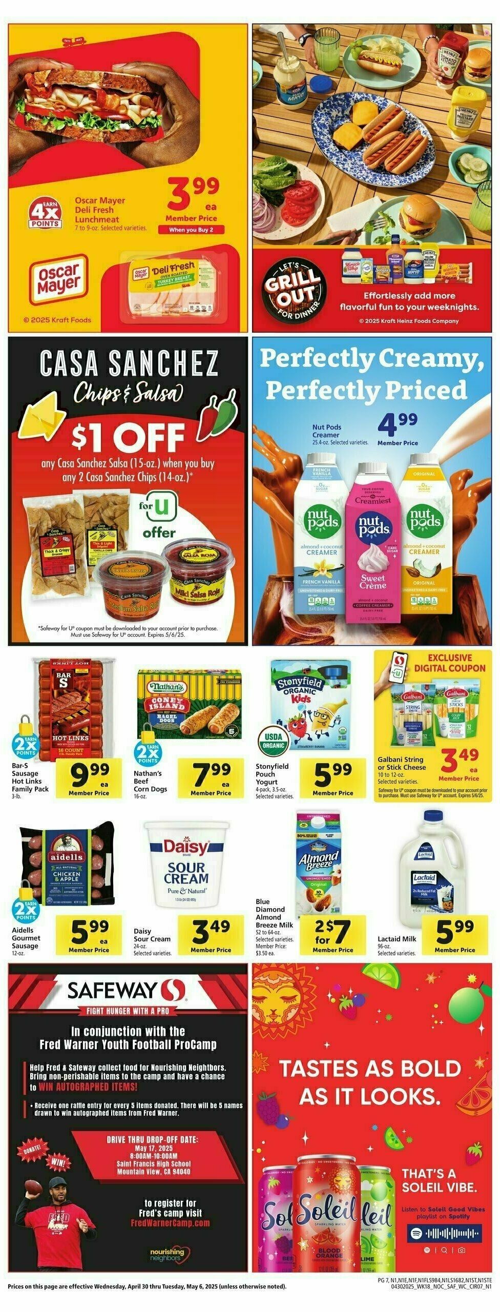 Safeway Weekly Ad from April 30