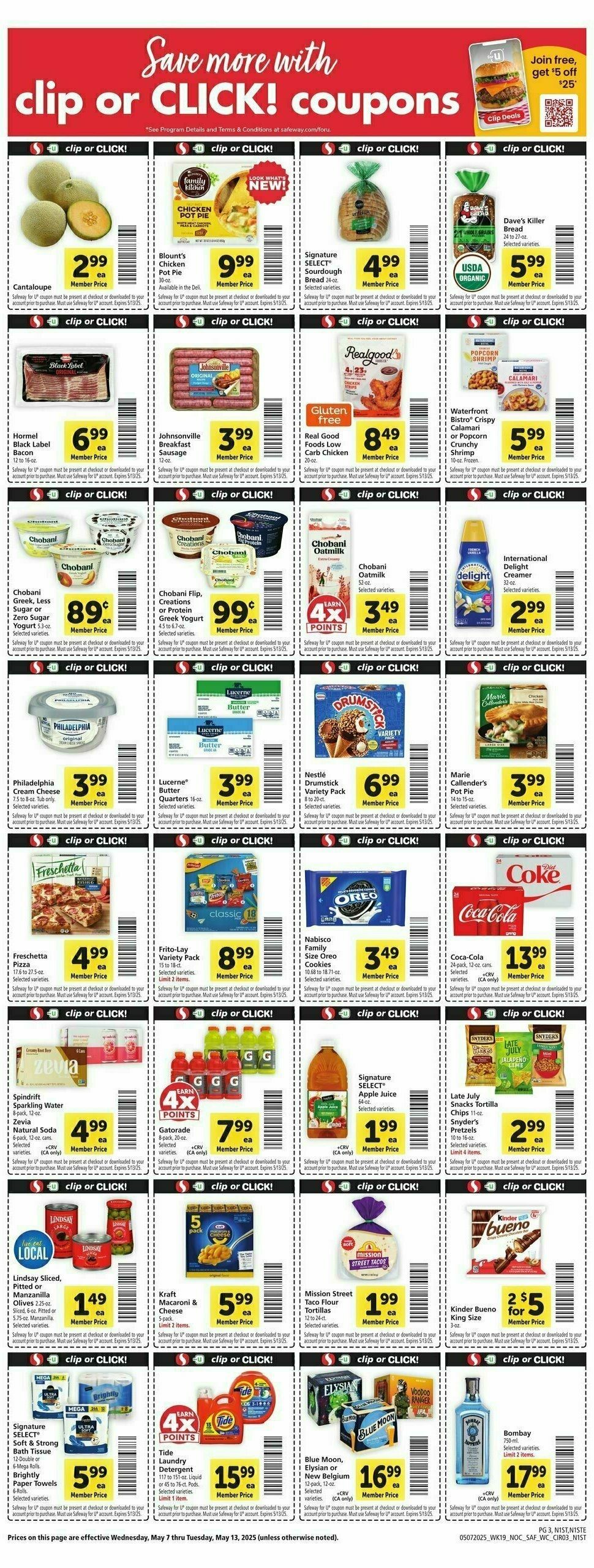 Safeway Weekly Ad from May 7