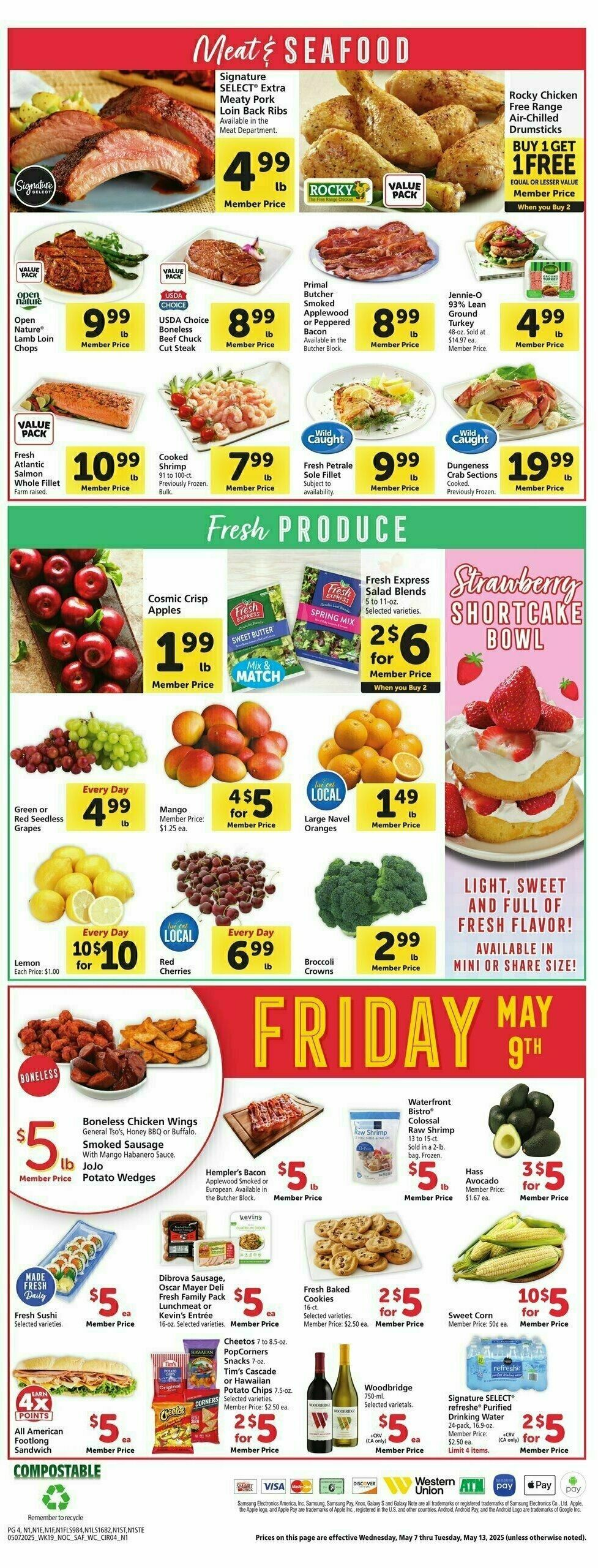 Safeway Weekly Ad from May 7