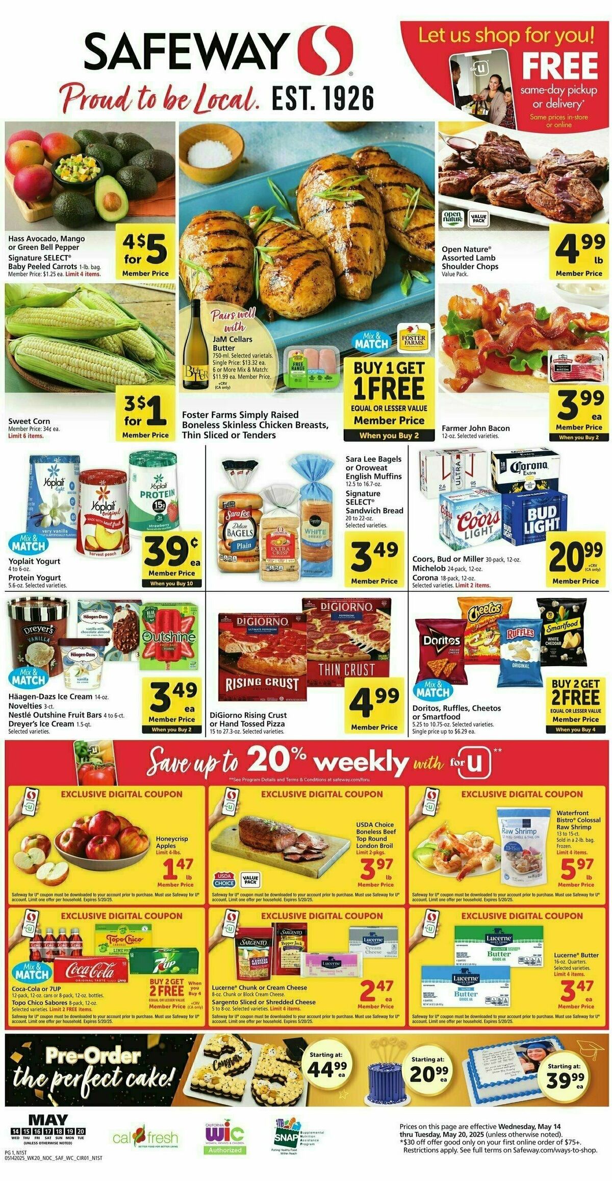 Safeway Weekly Ad from May 14