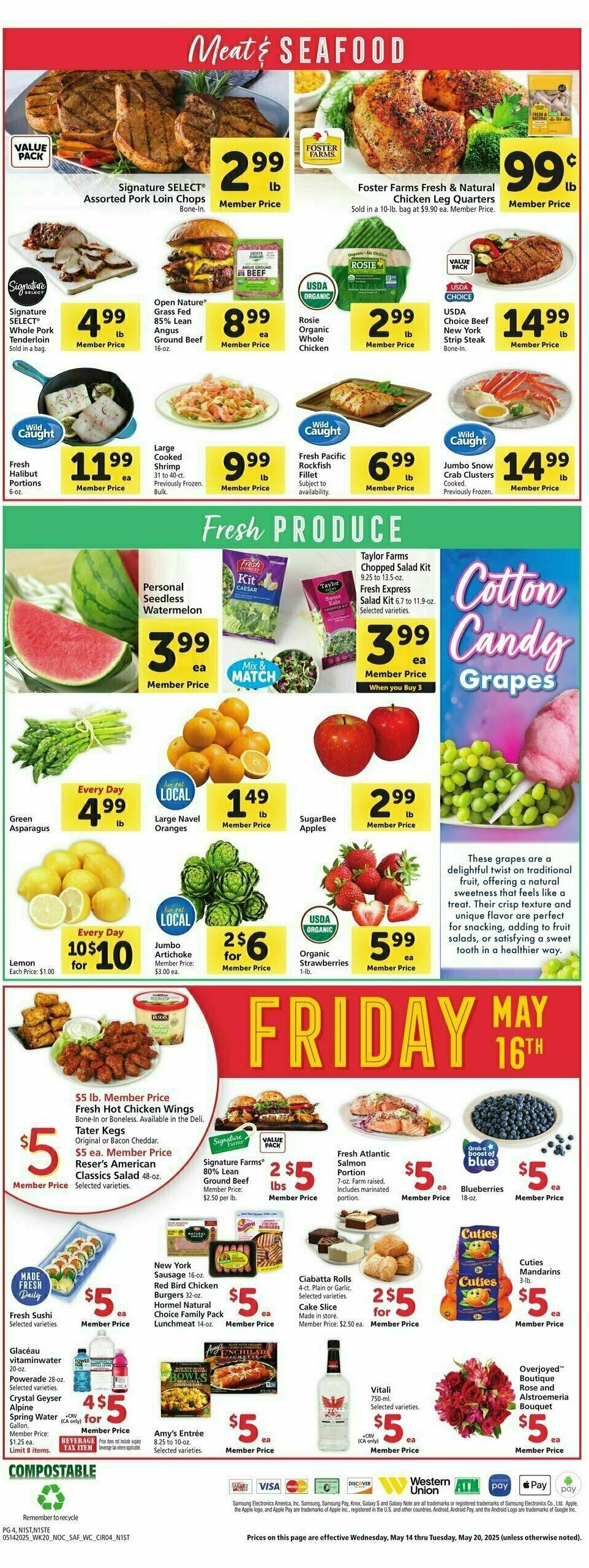 Safeway Weekly Ad from May 14