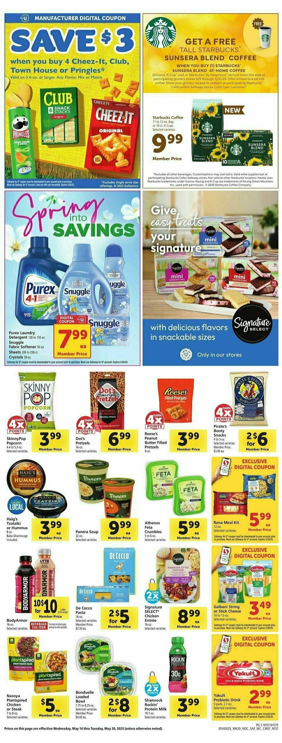 Safeway Weekly Ad from May 14
