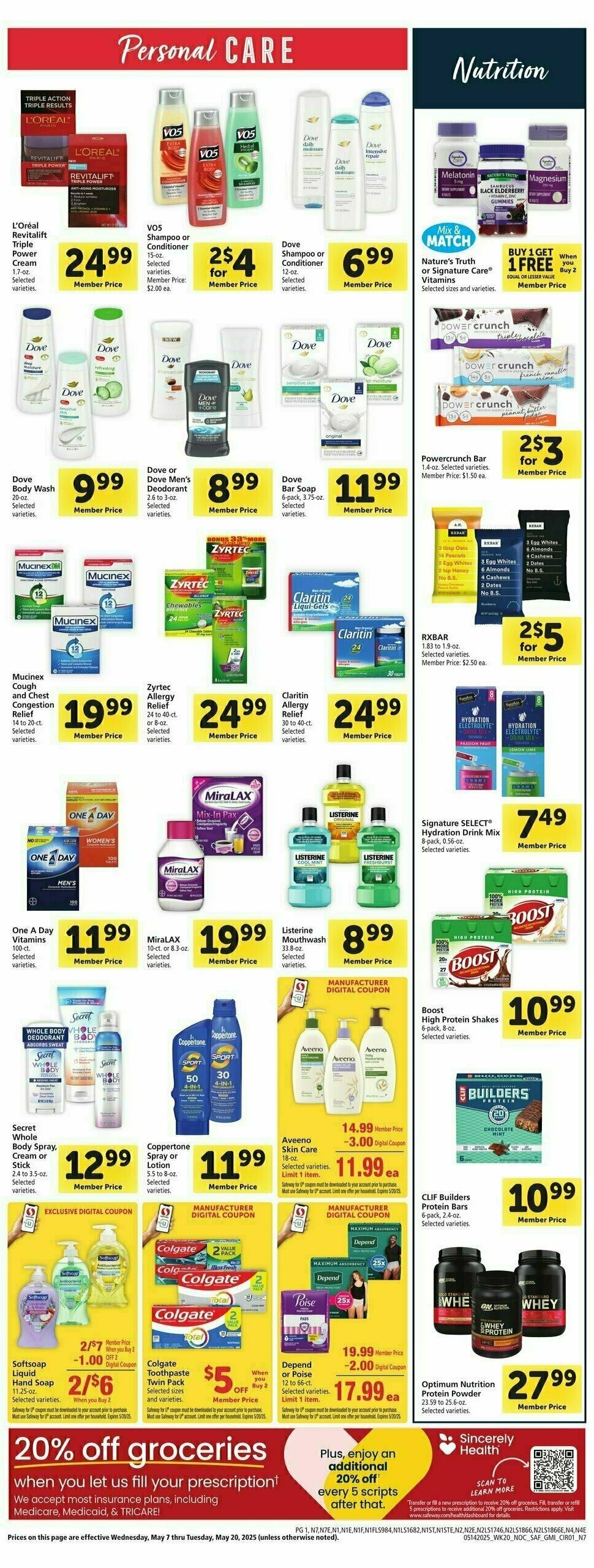 Safeway Weekly Ad from May 14
