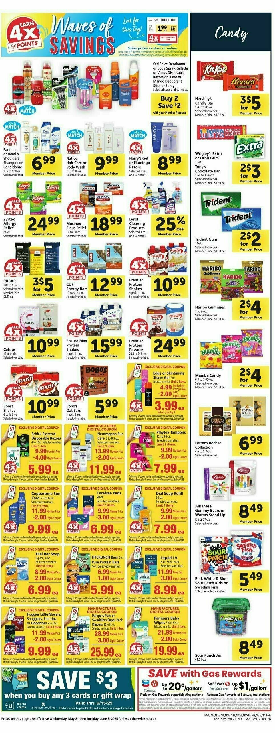 Safeway Weekly Ad from May 21