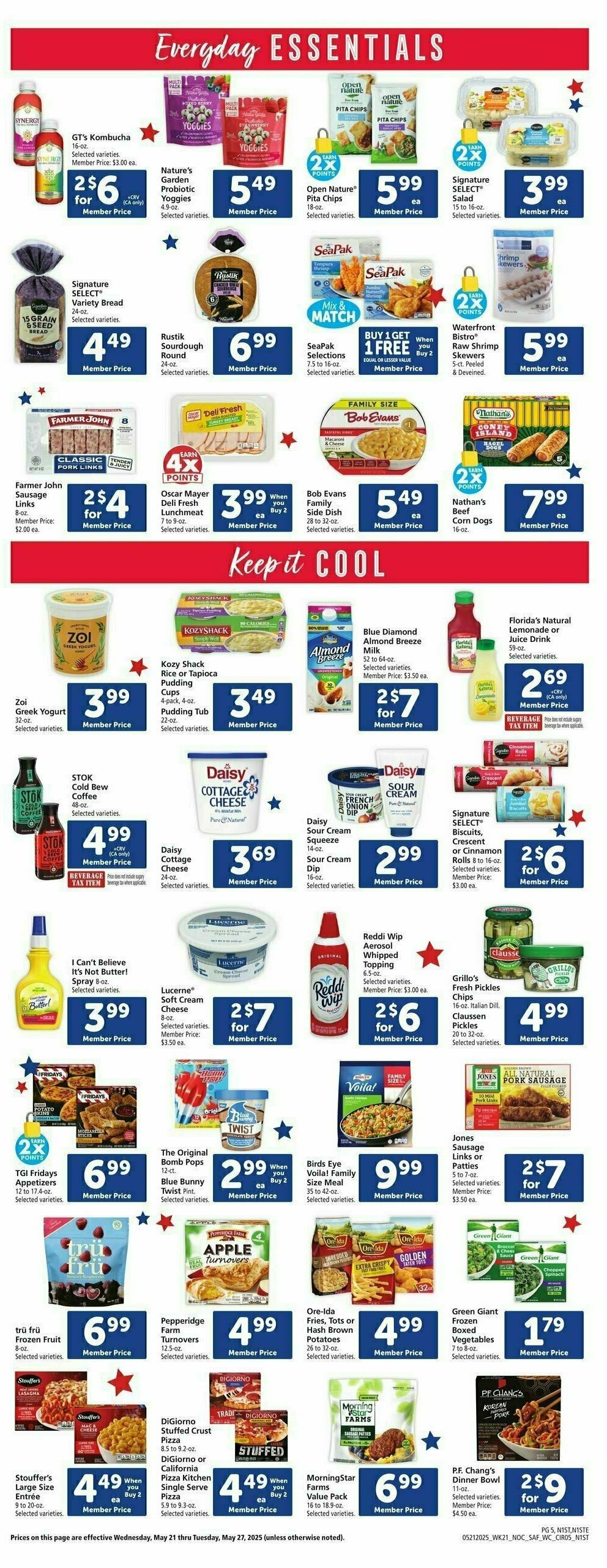 Safeway Weekly Ad from May 21