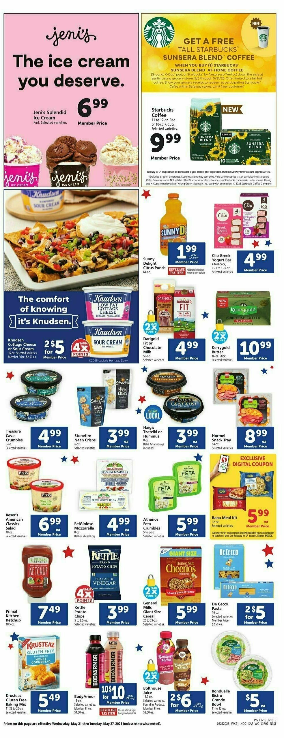 Safeway Weekly Ad from May 21