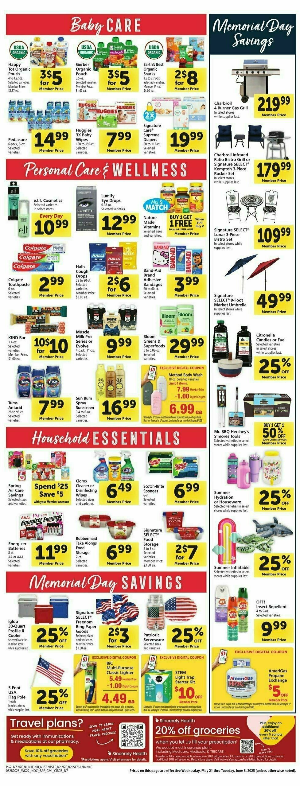 Safeway Weekly Ad from May 28