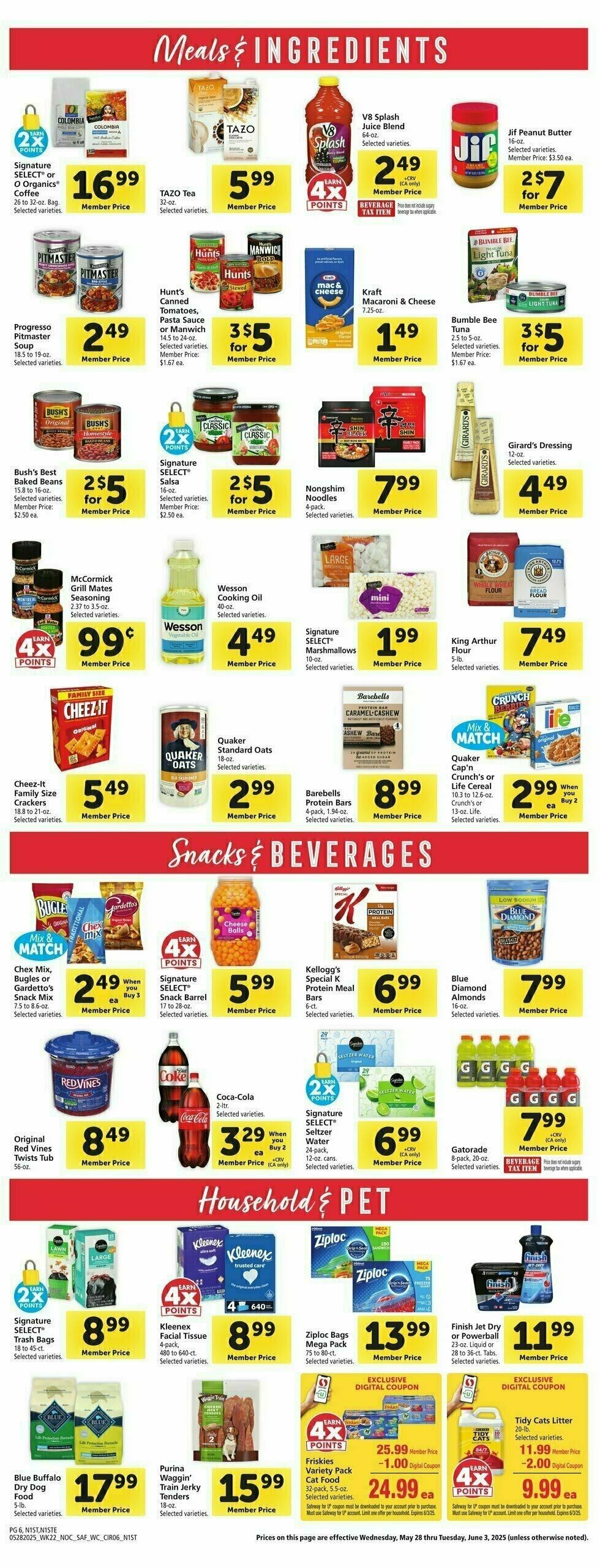 Safeway Weekly Ad from May 28