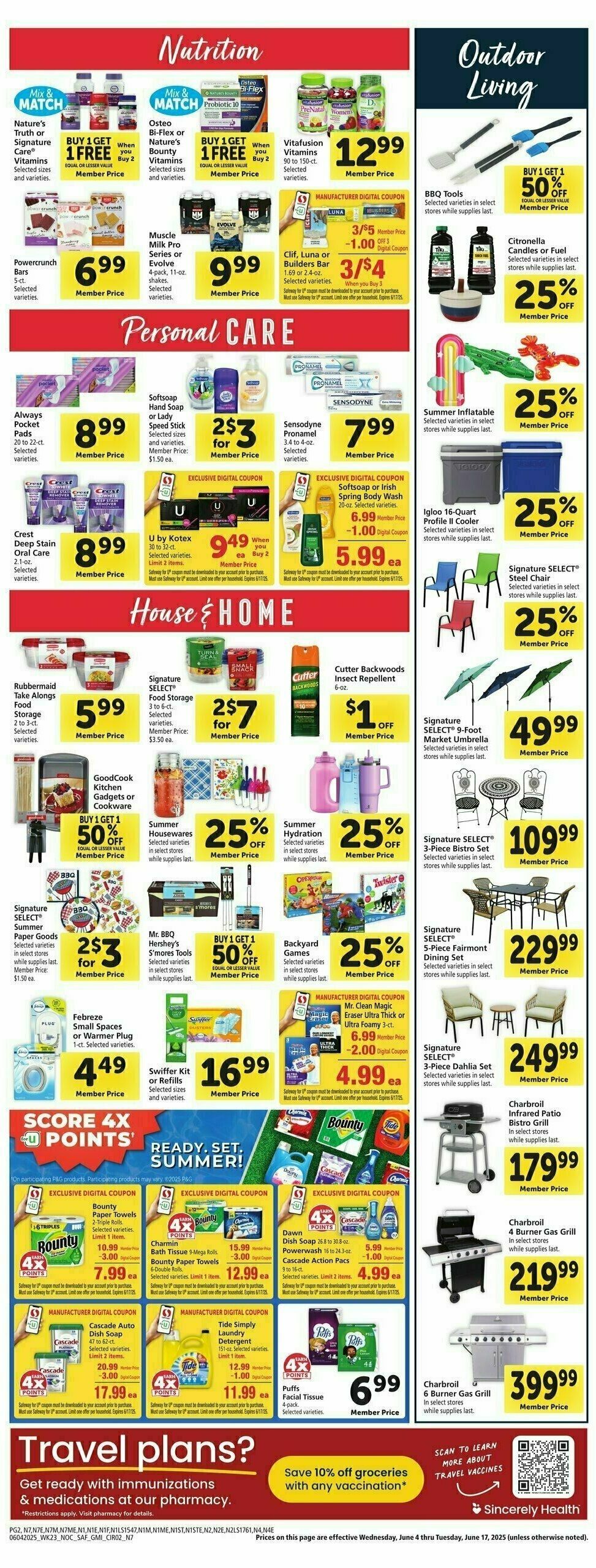 Safeway Weekly Ad from June 4