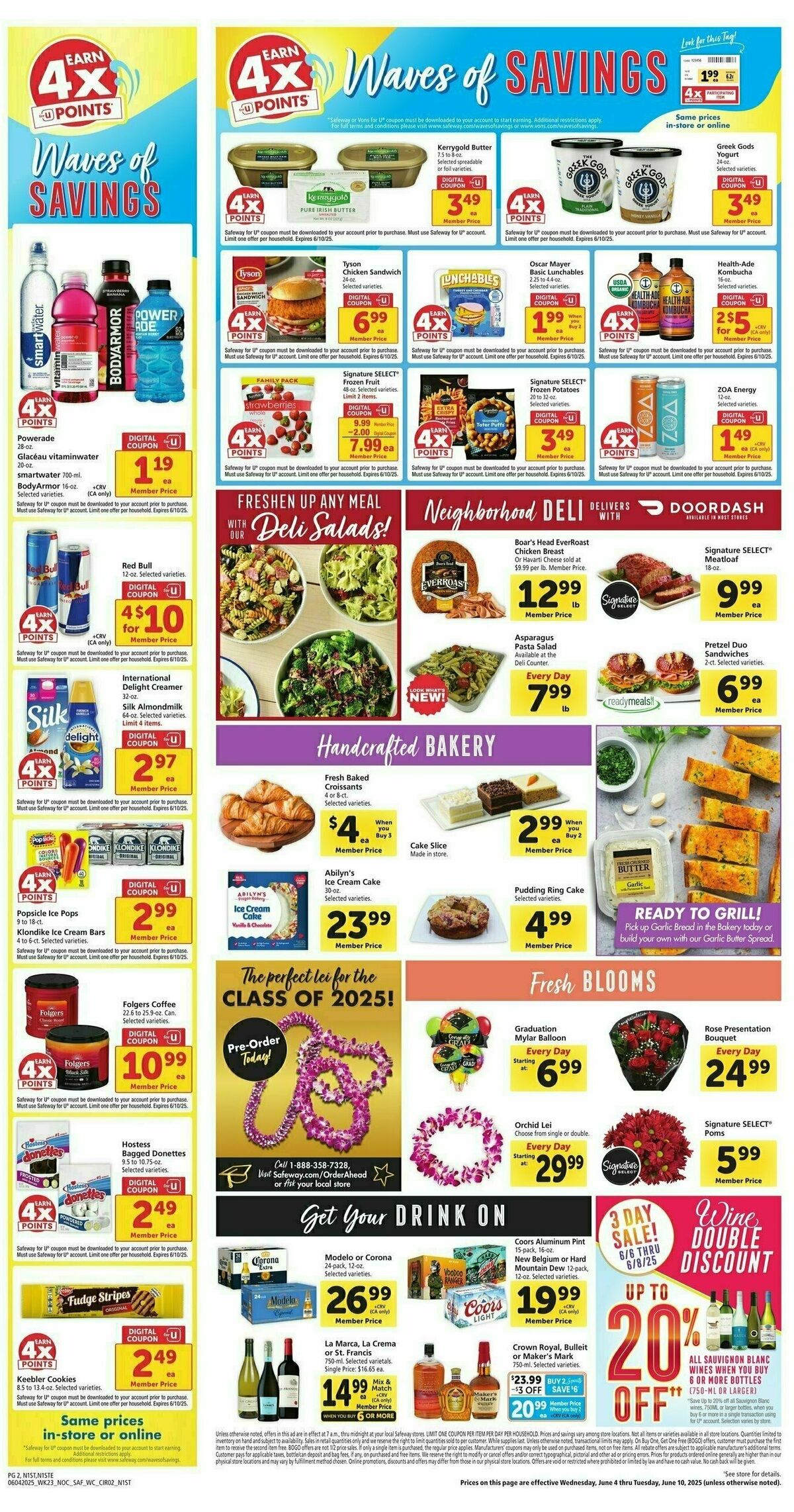 Safeway Weekly Ad from June 4