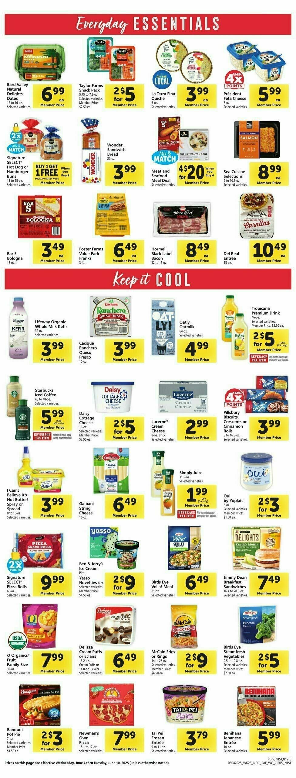 Safeway Weekly Ad from June 4