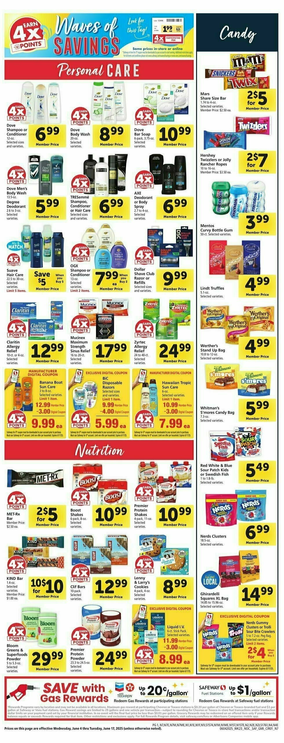 Safeway Weekly Ad from June 4