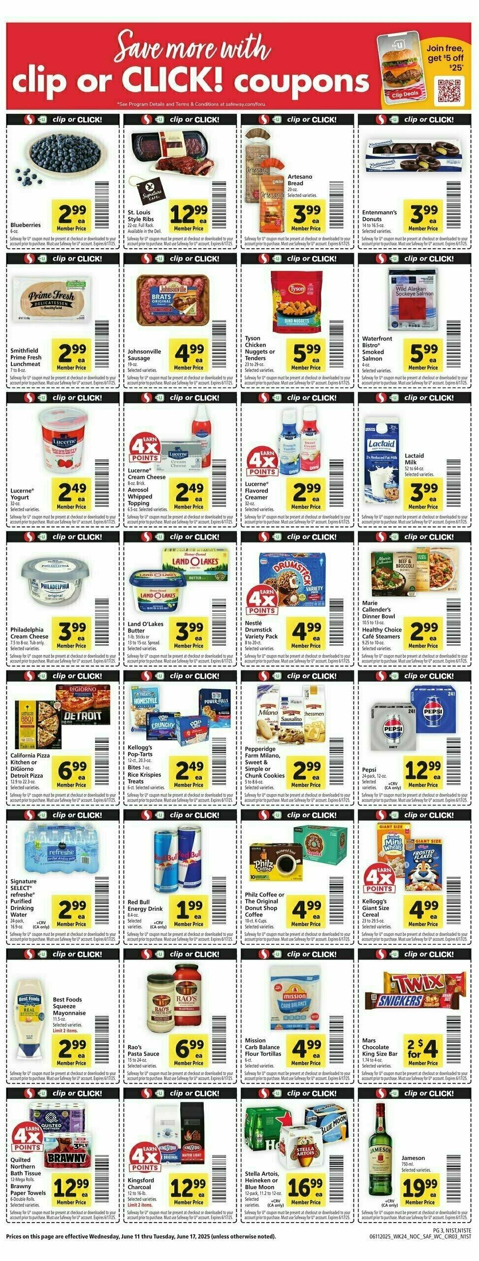 Safeway Weekly Ad from June 11