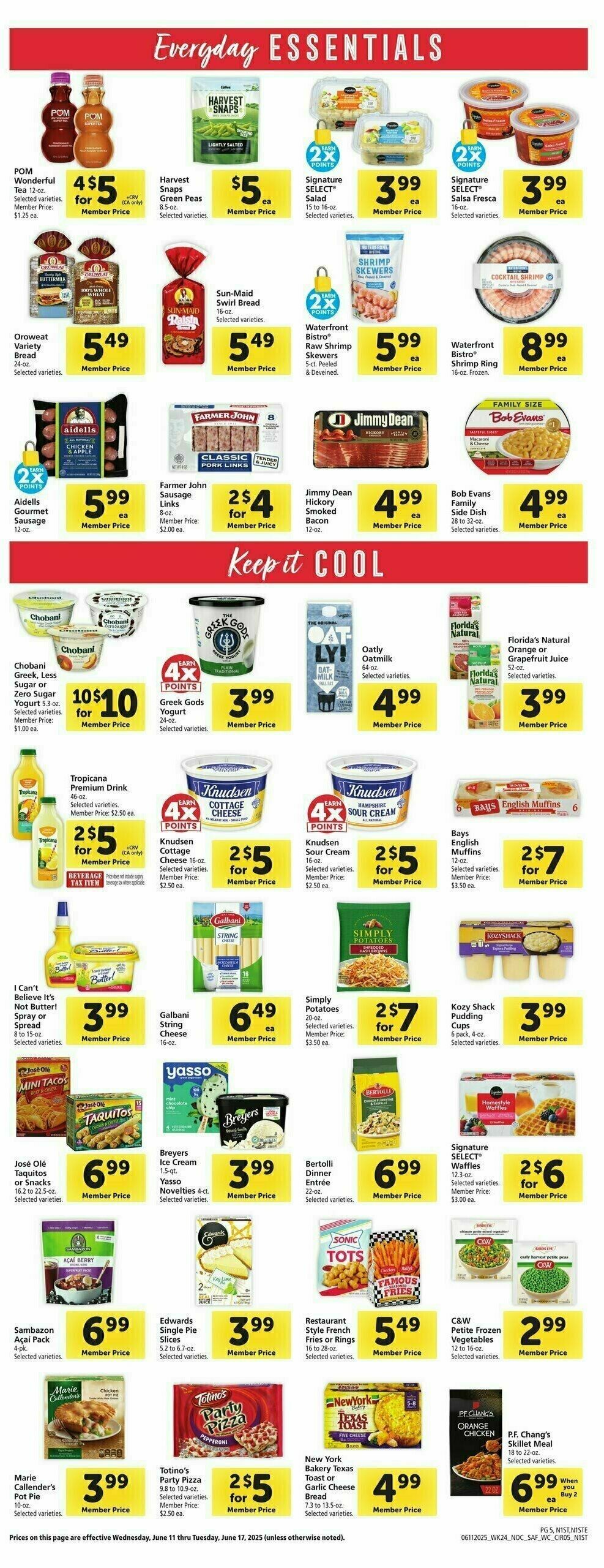 Safeway Weekly Ad from June 11