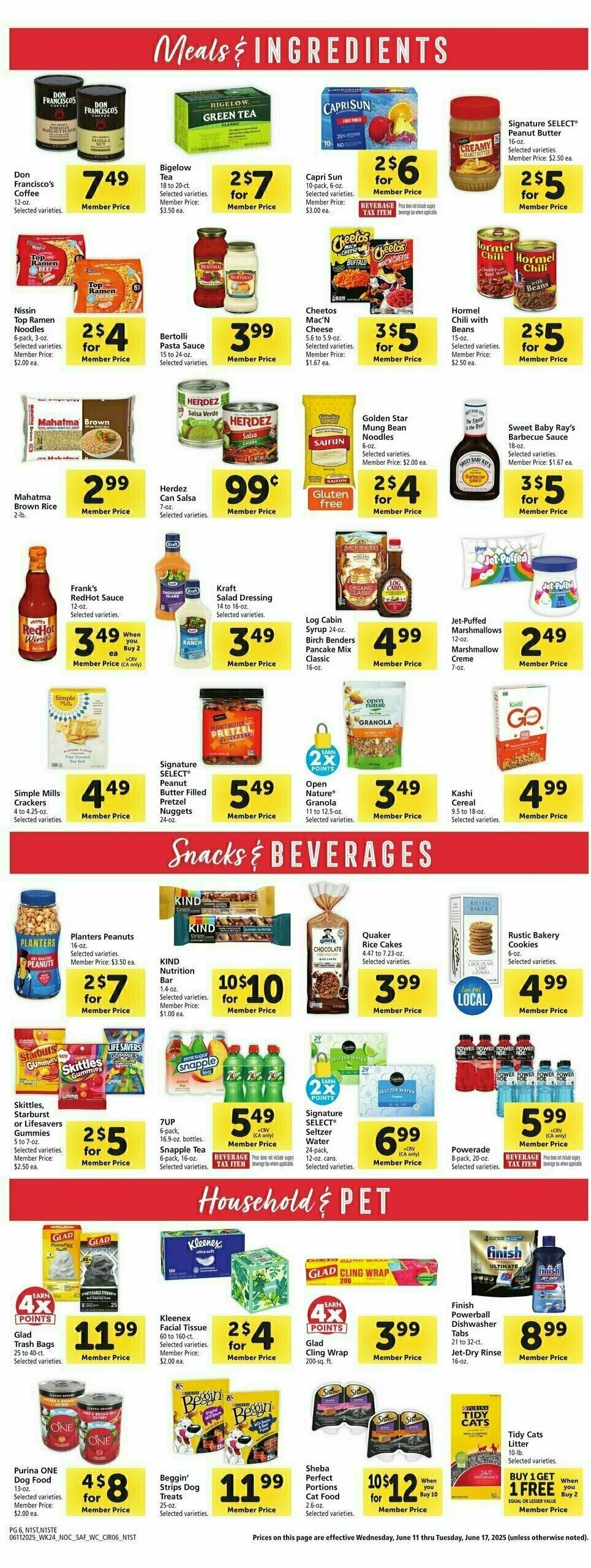 Safeway Weekly Ad from June 11