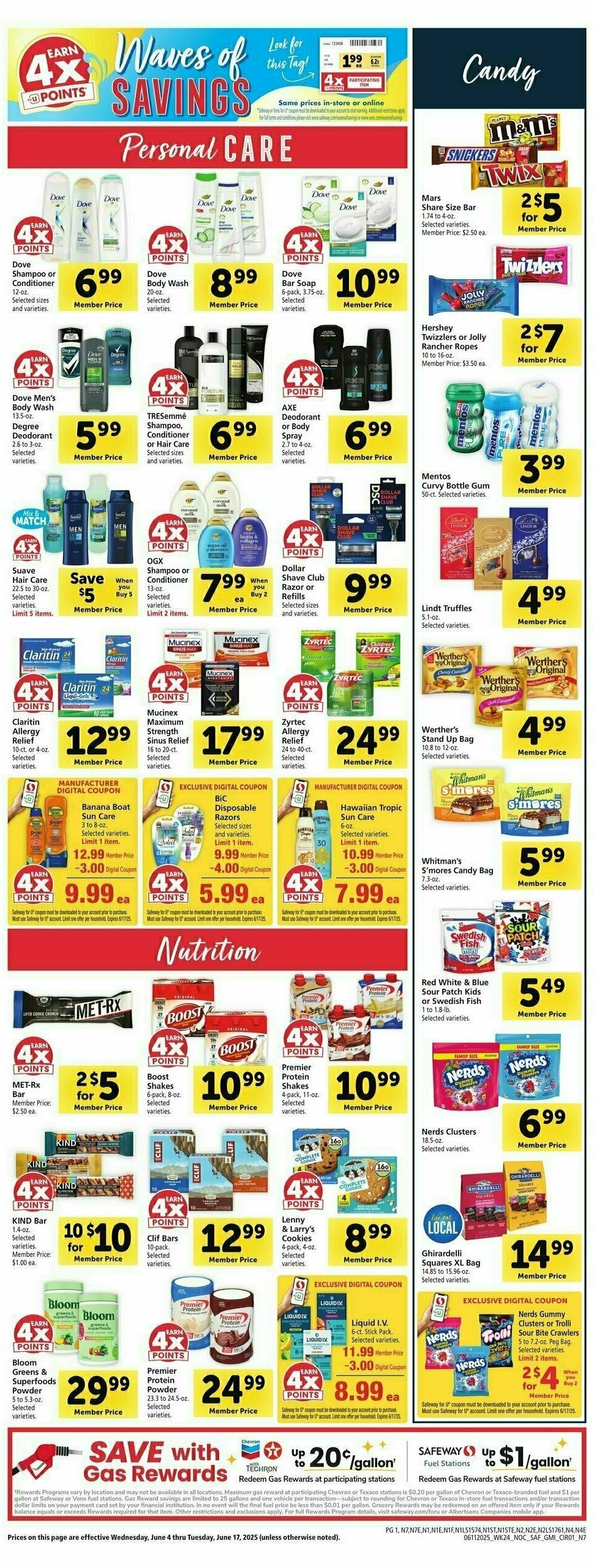 Safeway Weekly Ad from June 11