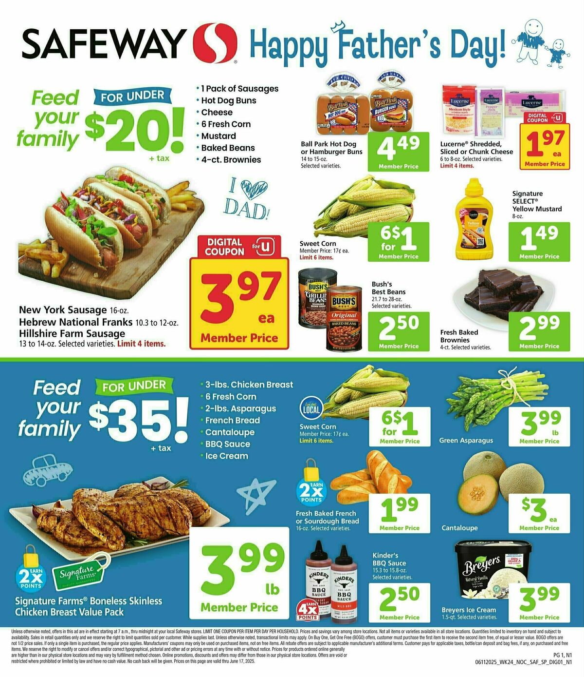Safeway Specialty Publication Weekly Ad from June 11