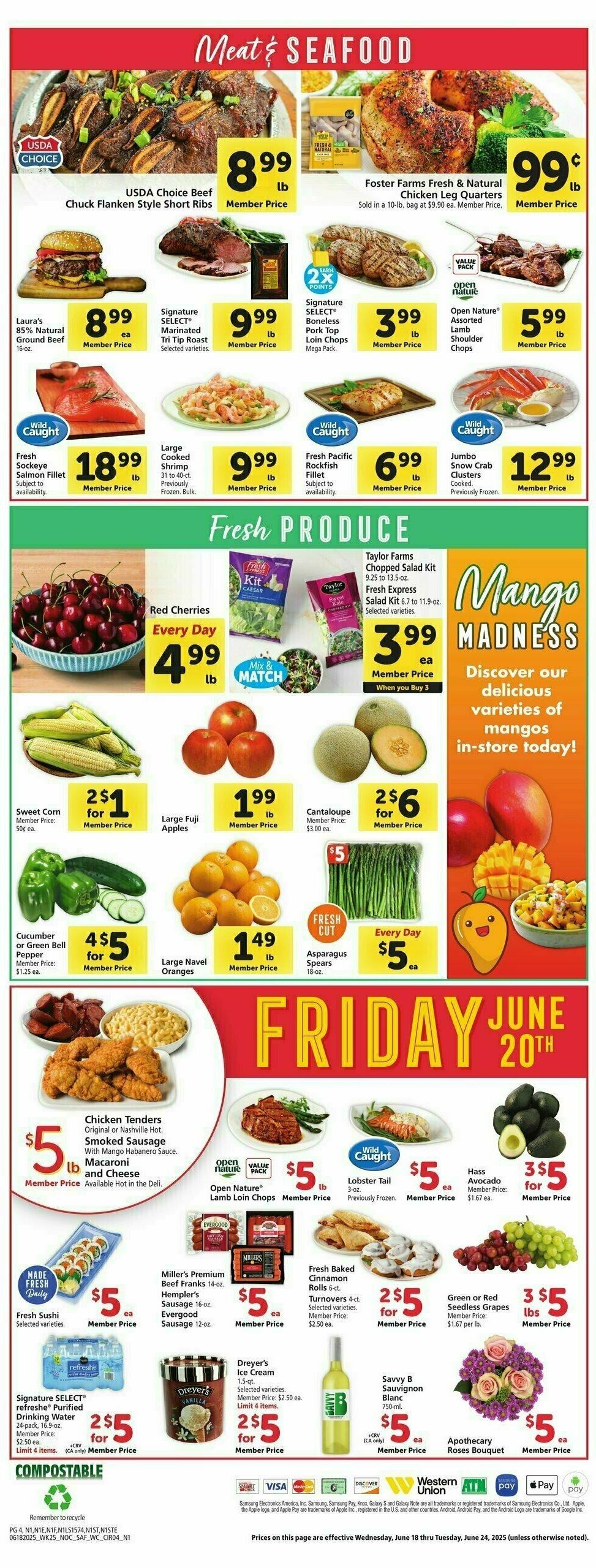 Safeway Weekly Ad from June 18