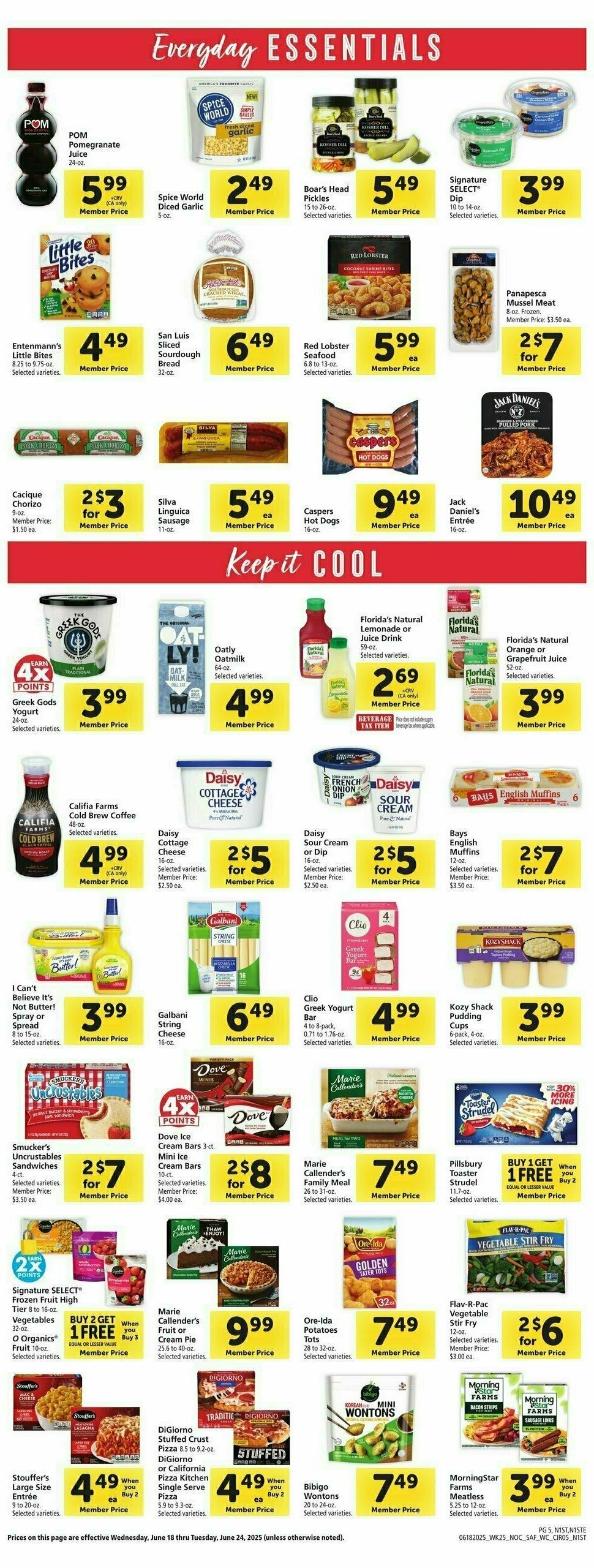 Safeway Weekly Ad from June 18