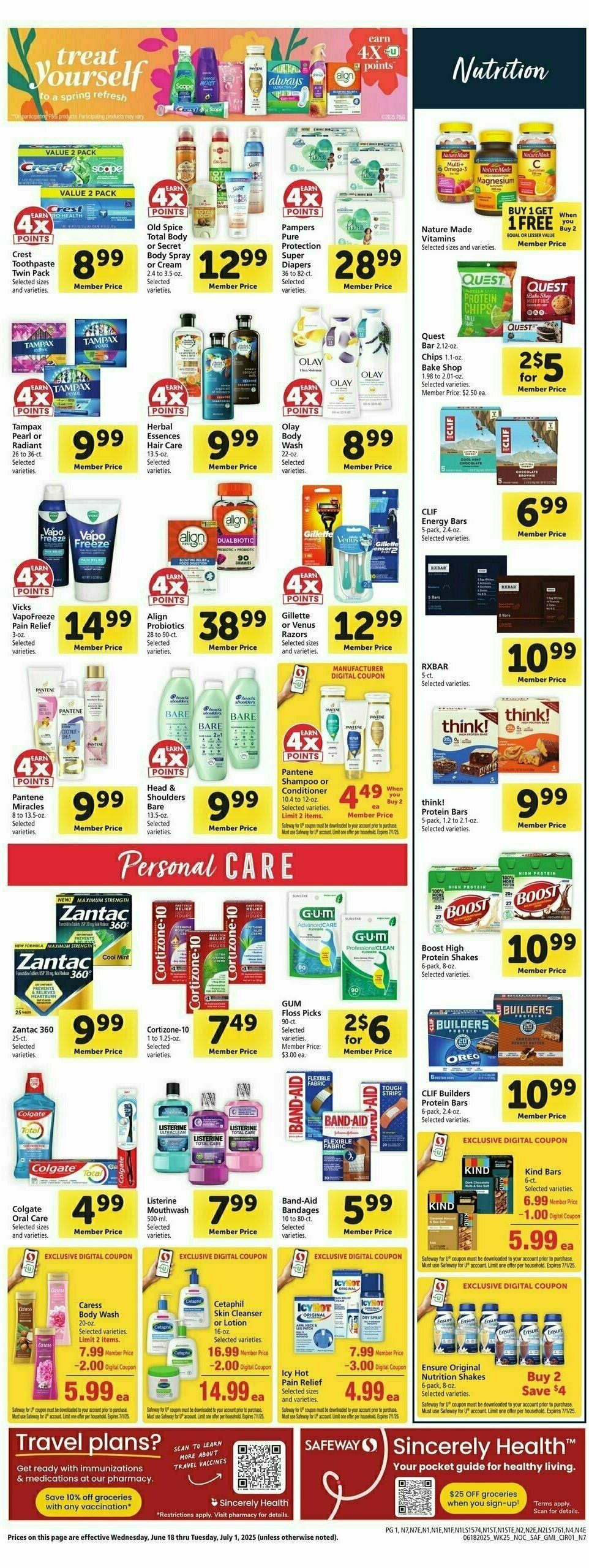 Safeway Weekly Ad from June 18