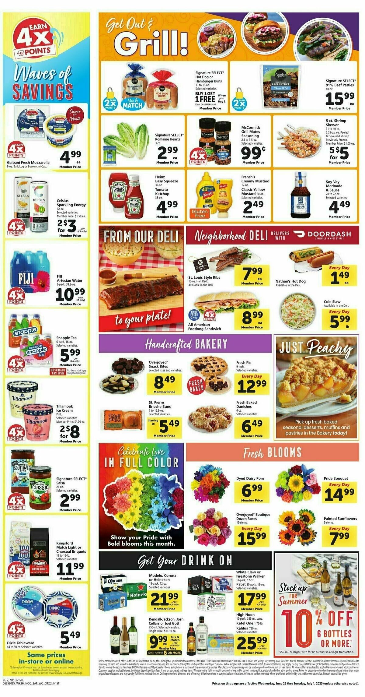 Safeway Weekly Ad from June 25