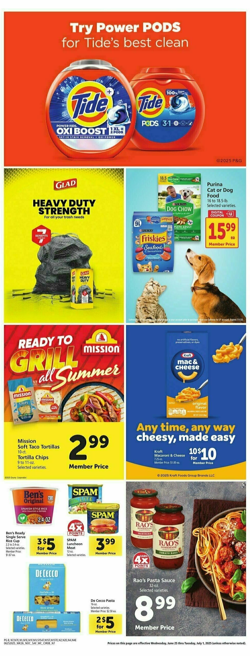 Safeway Weekly Ad from June 25
