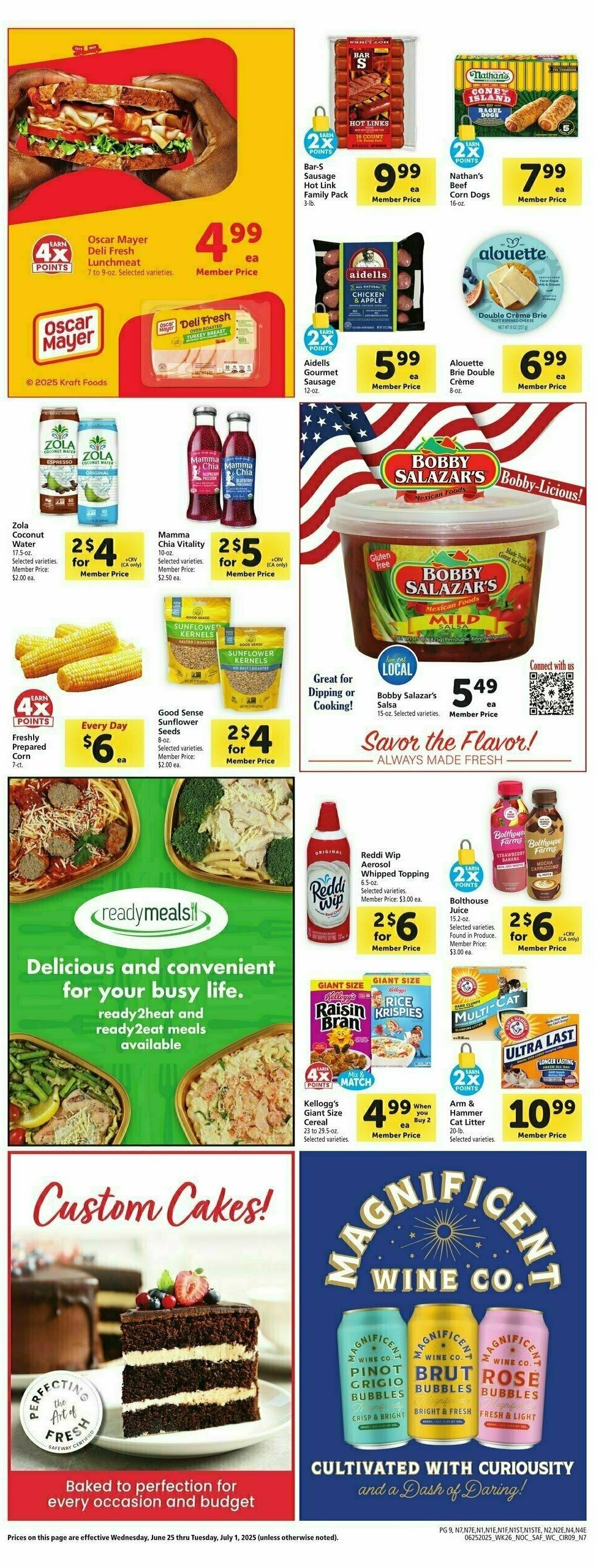 Safeway Weekly Ad from June 25