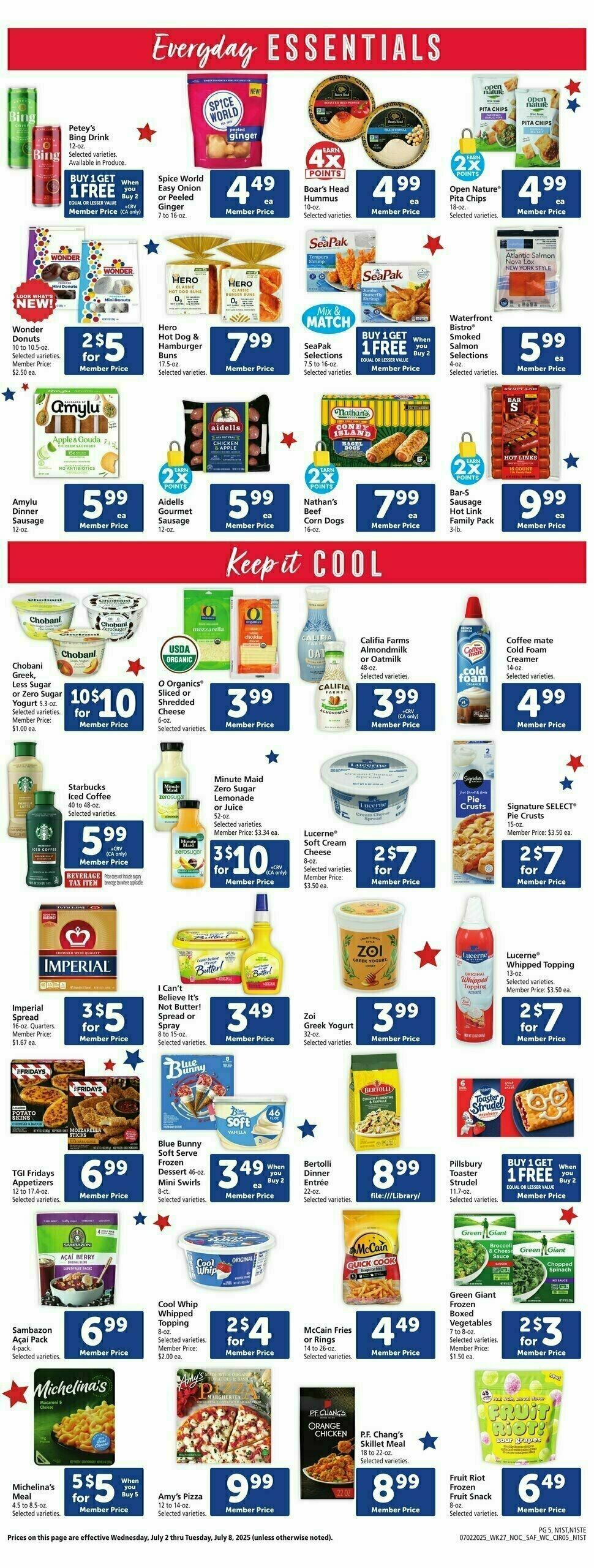Safeway Weekly Ad from July 2