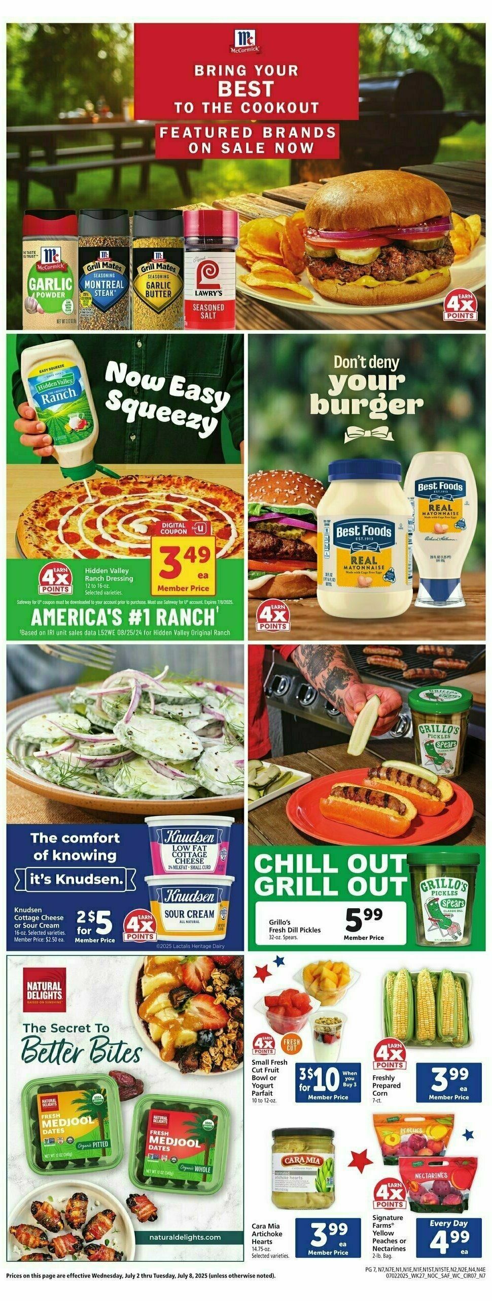 Safeway Weekly Ad from July 2