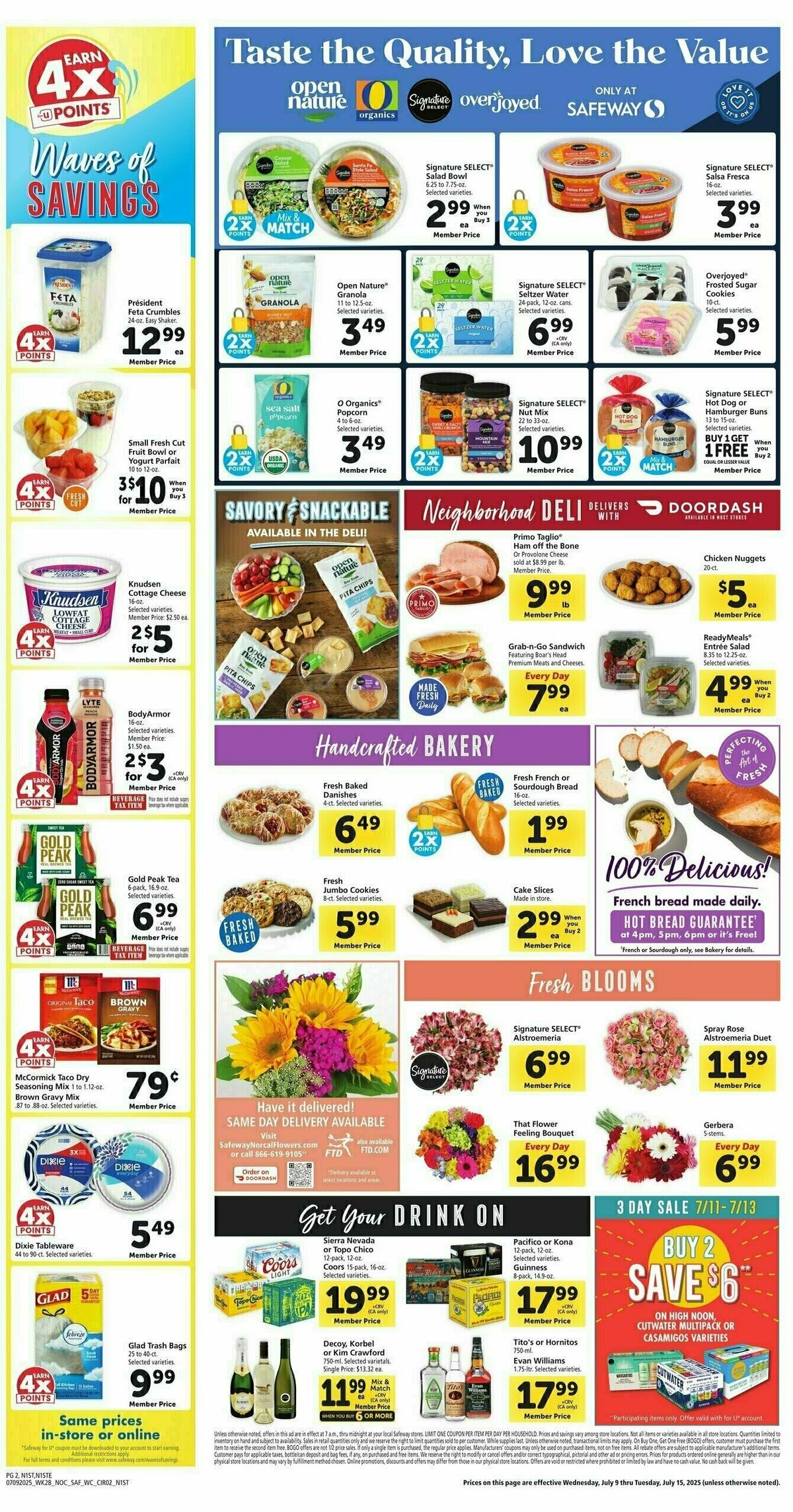 Safeway Weekly Ad from July 9
