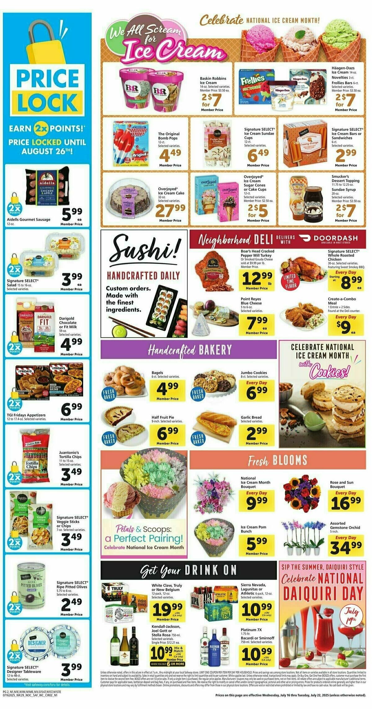 Safeway Weekly Ad from July 16