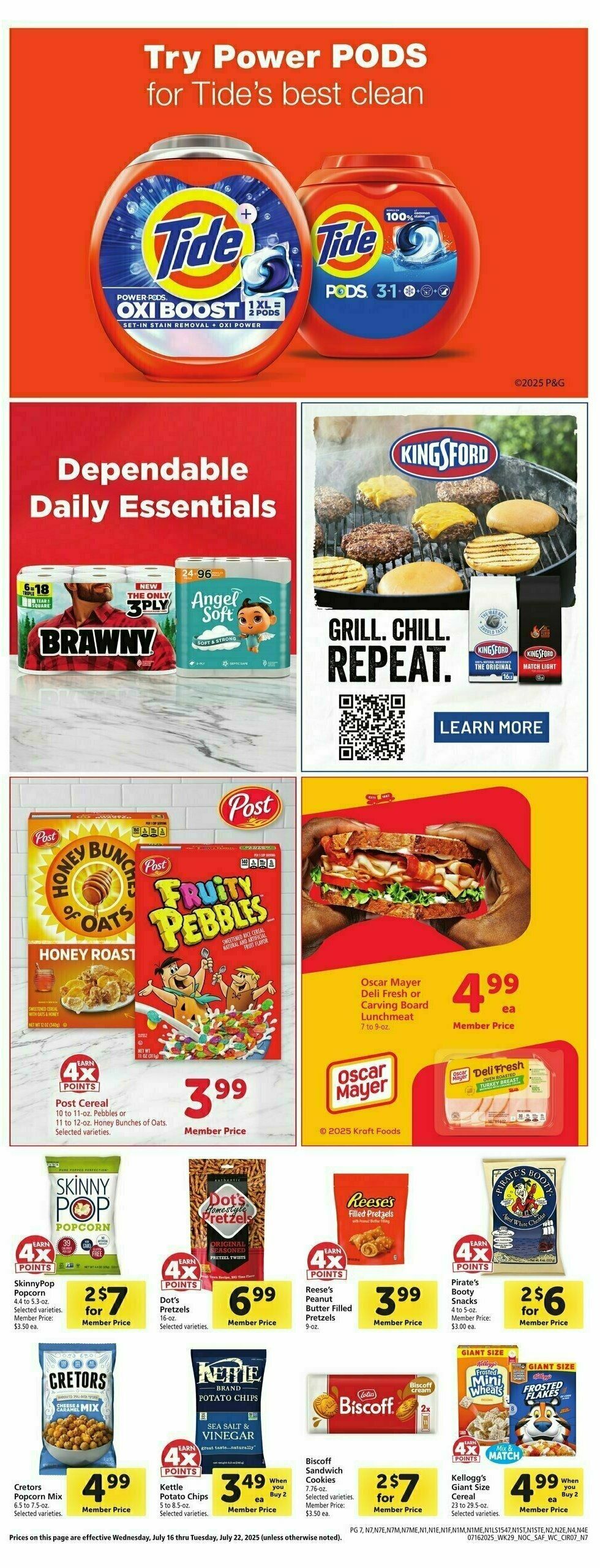 Safeway Weekly Ad from July 16