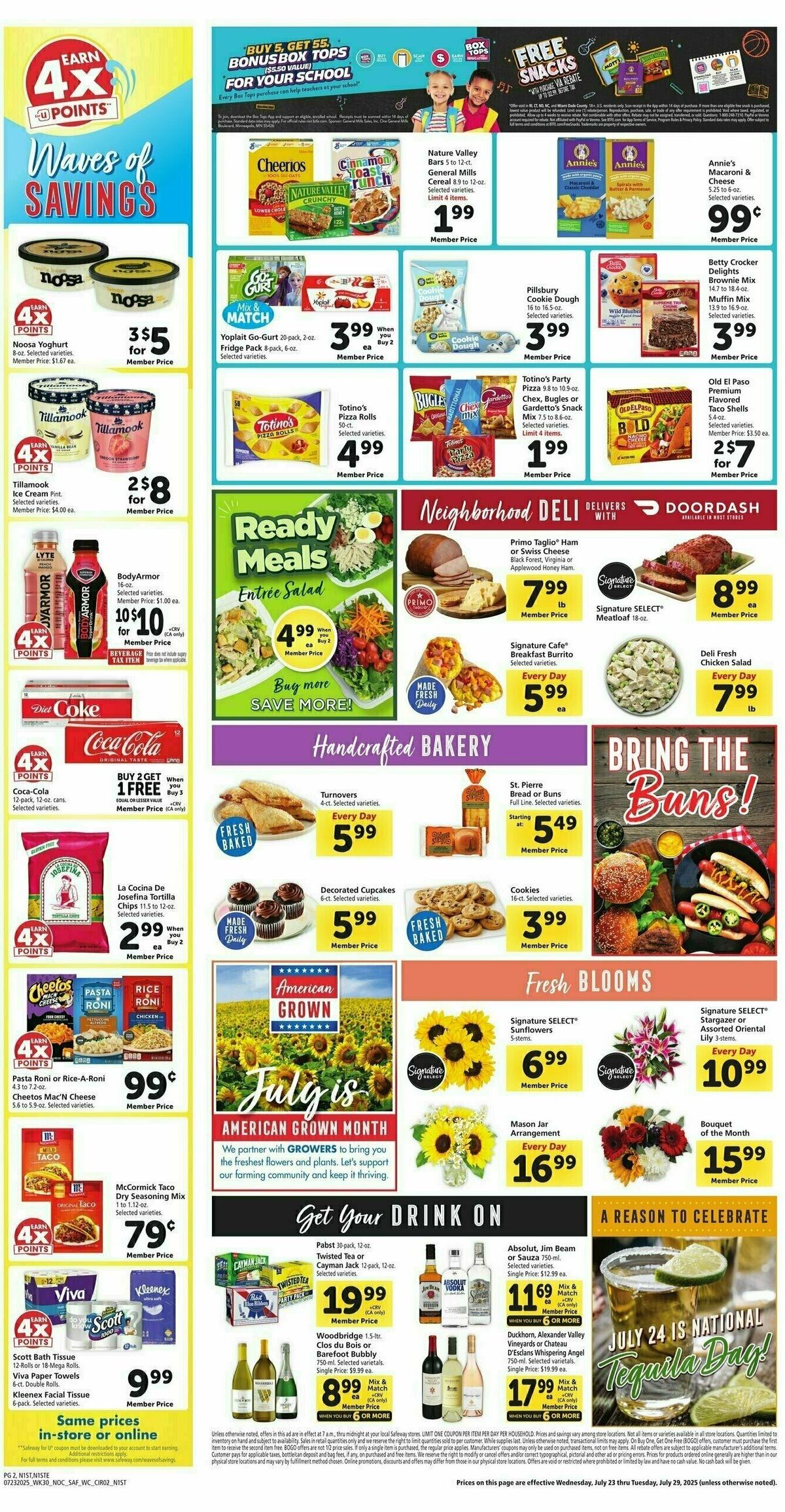 Safeway Weekly Ad from July 23