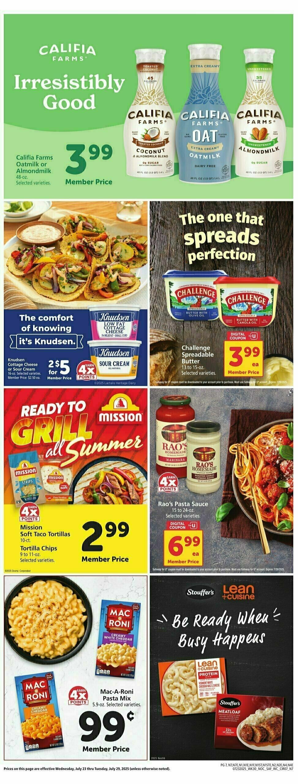 Safeway Weekly Ad from July 23