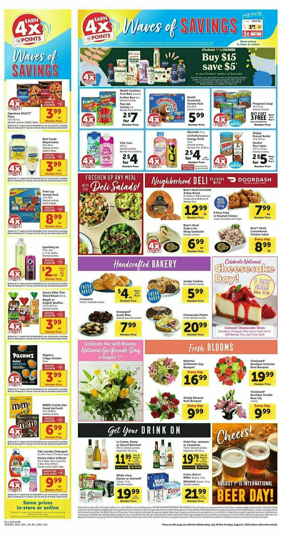 Safeway Weekly Ad from July 30