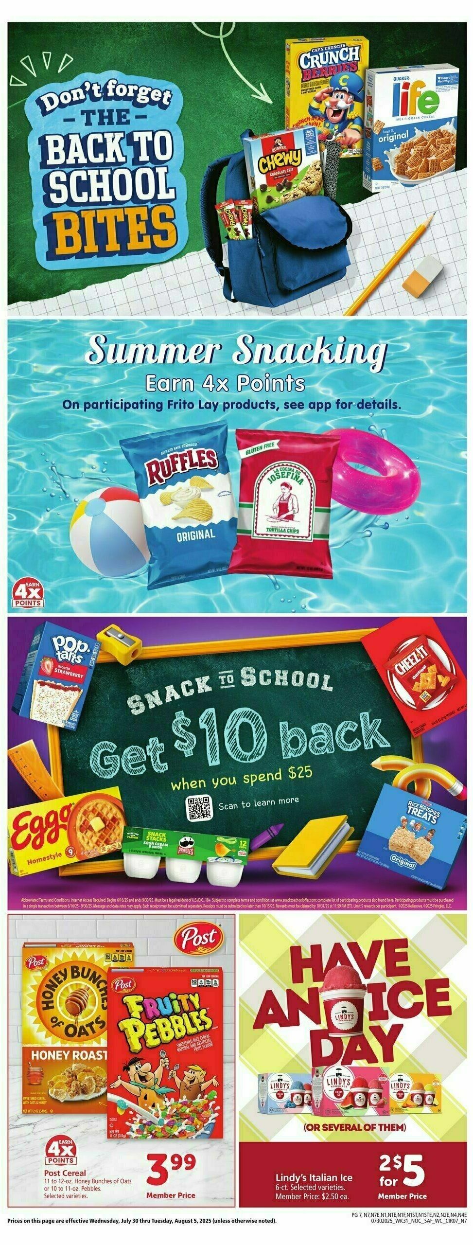 Safeway Weekly Ad from July 30