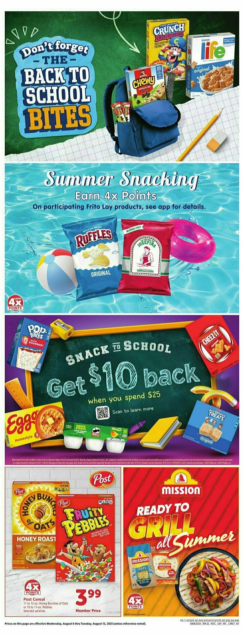 Safeway Weekly Ad from August 6